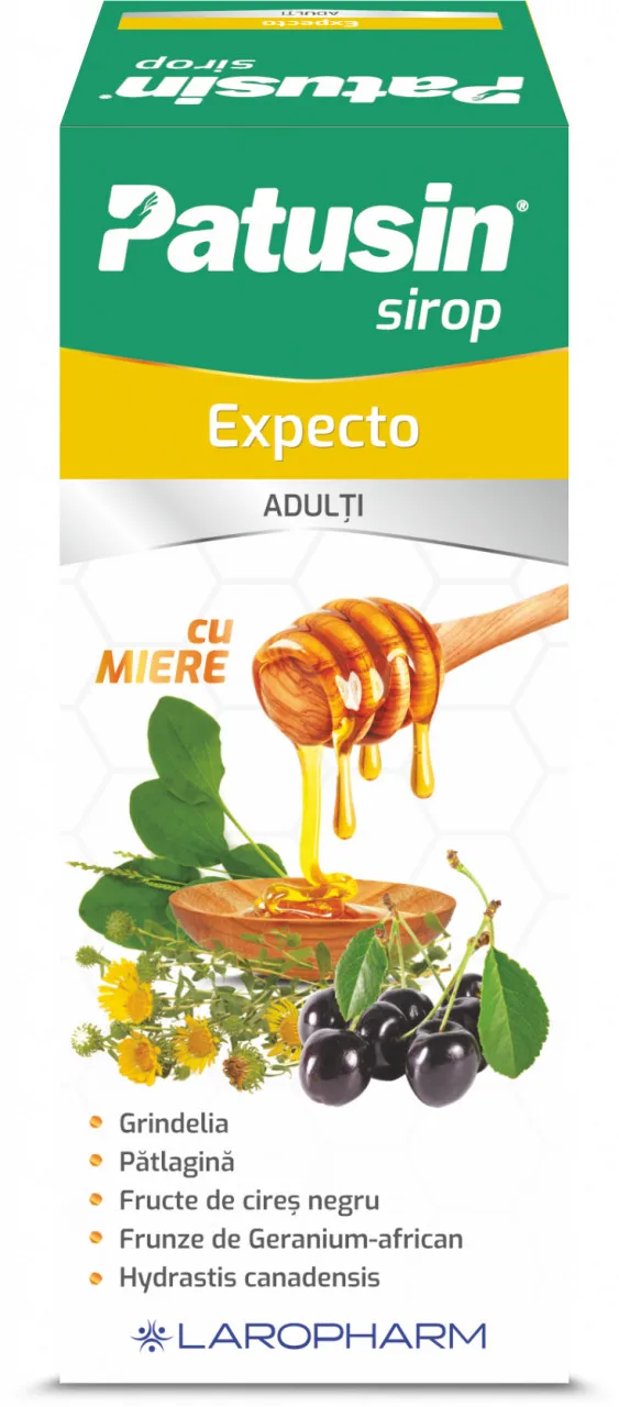 Patusin Expecto Adulti sirop x 100ml Laropharm — preț și oferte
