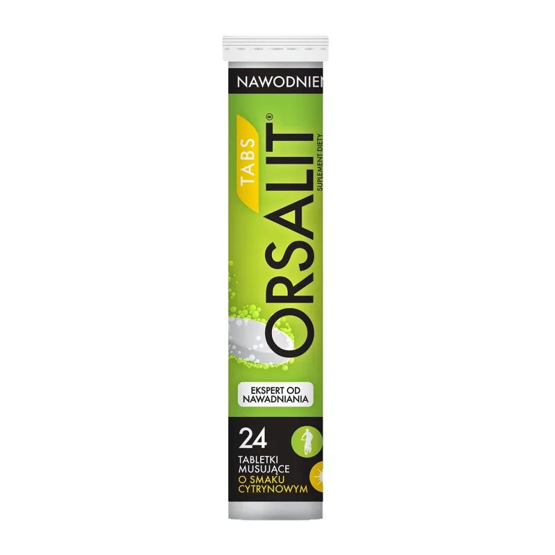 Orsalit Tabs, aromă de lămâie, 24 comprimate efervescente BIOMED — preț și oferte