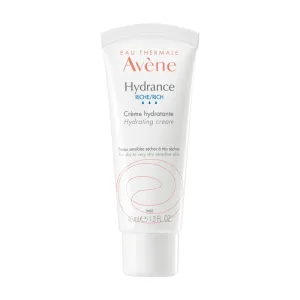 Avene Hydrance Rich, cremă hidratantă bogată, piele sensibilă, uscată și foarte uscată, 40 ml