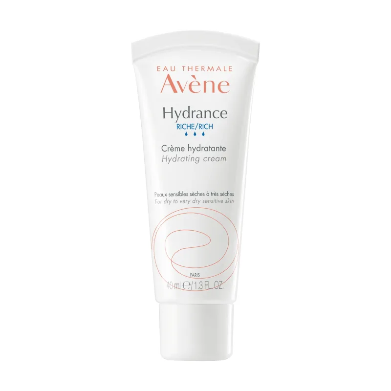 Avene Hydrance Rich, cremă hidratantă bogată, piele sensibilă, uscată și foarte uscată, 40 ml — preț și oferte