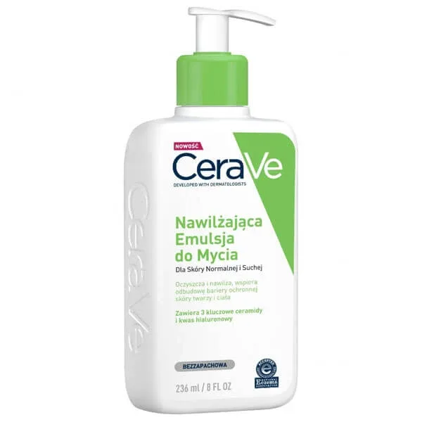 Emulsie de curățare hidratantă CeraVe, piele normală și uscată, 236 ml, L'Oréal — preț și oferte