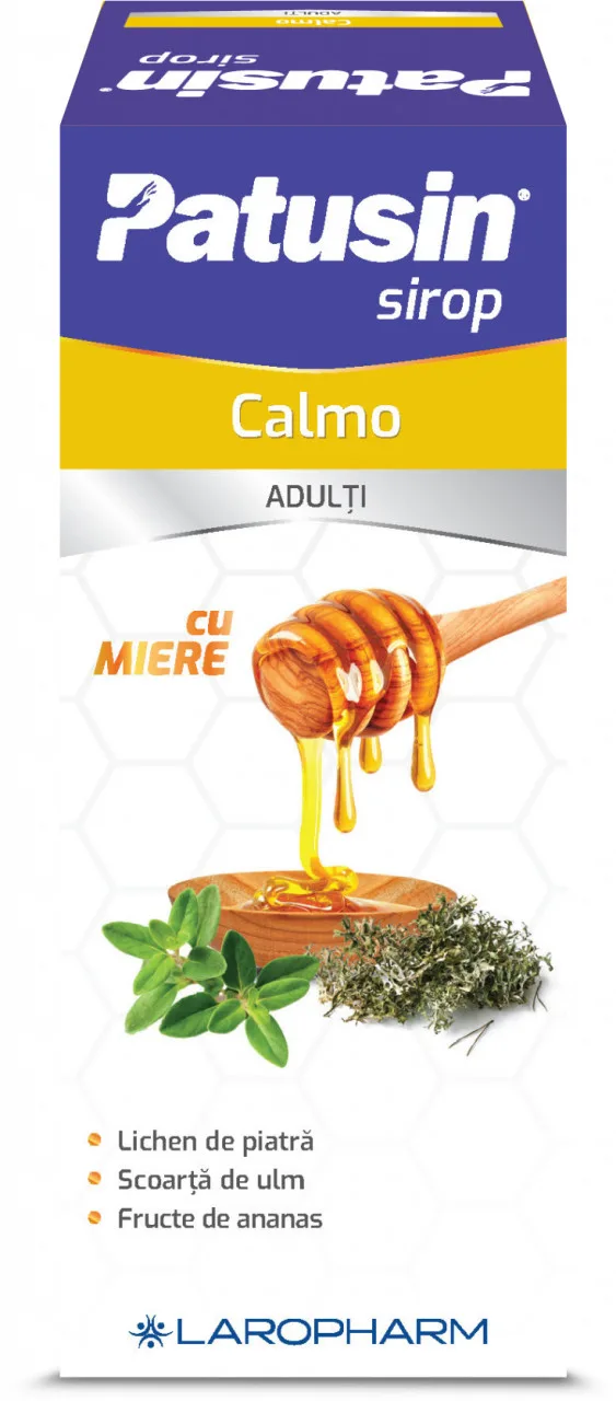 Patusin Calmo adulti sirop x 100ml Laropharm — preț și oferte
