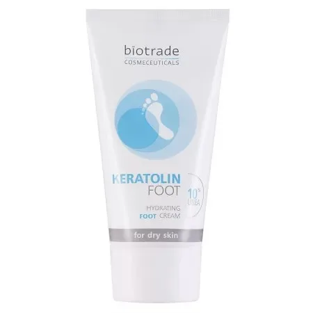 Crema hidratanta pentru picioare cu 10% Keratolin Foot, 50 ml, Biotrade — preț și oferte