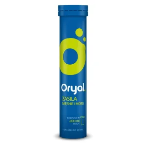 Oryal, aromă de lime și lămâie, 20 comprimate efervescente