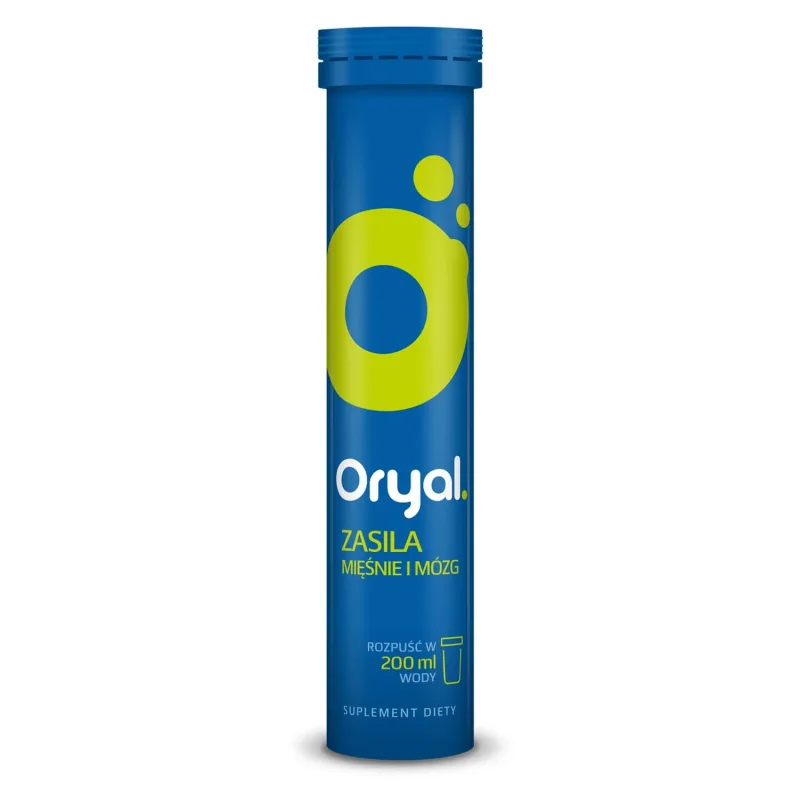 Oryal, aromă de lime și lămâie, 20 comprimate efervescente USP — preț și oferte