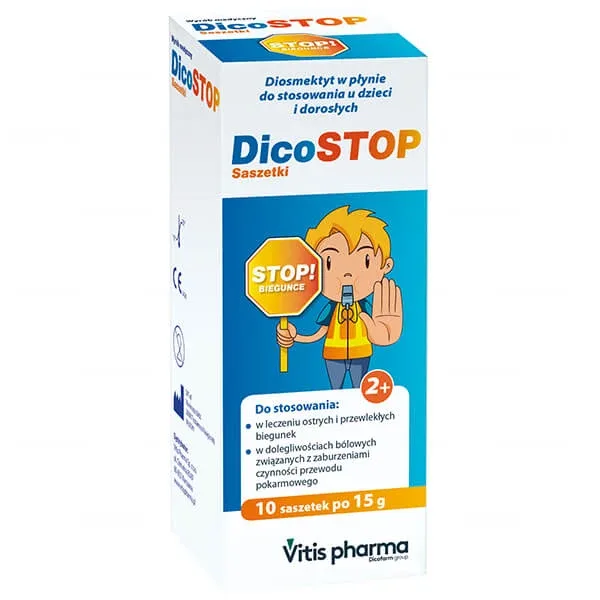 DicoStop, 15 g x 10 pliculețe — preț și oferte