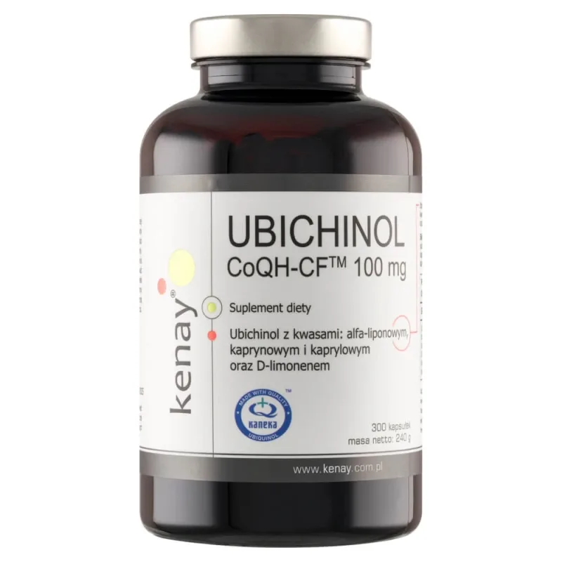 Kenay, Ubiquinol CoQH-CF 100 mg, 300 capsule — preț și oferte