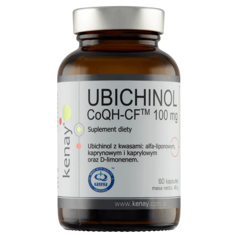 Kenay, Ubiquinol CoQH-CF 100 mg, 60 capsule — preț și oferte