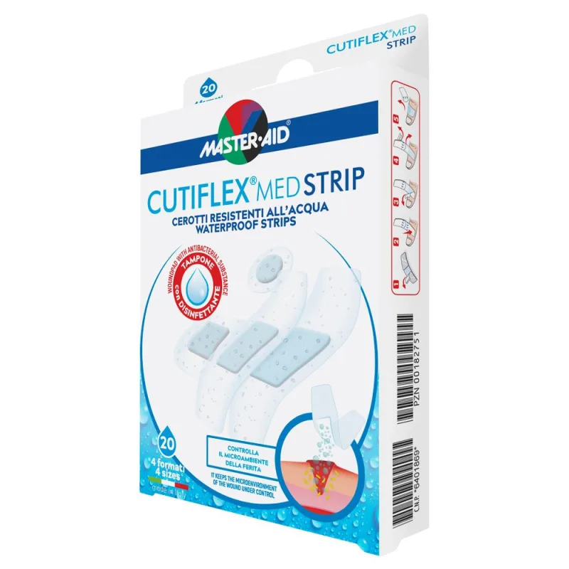 MASTER-AID Cutiflex Med Strip 4 formatiuni x20buc Origomedical — preț și oferte