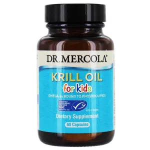Dr Mercola Krill Oil pentru copii, 60 capsule