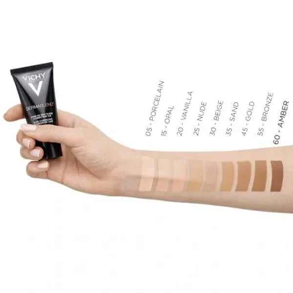 Vichy Dermablend, fluid corector, 45 Gold, 30 ml — preț și oferte