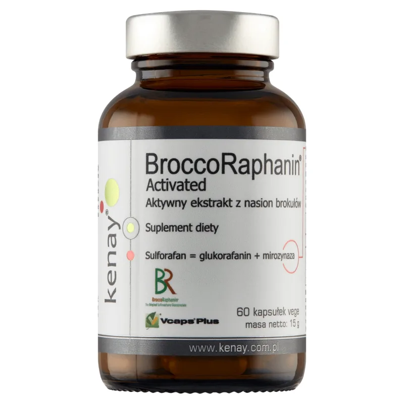 Kenay BroccoRaphanin Activat, 60 capsule vegetale — preț și oferte