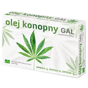 GAL Ulei de cânepă, 60 capsule flexibile