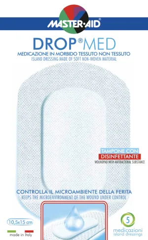 MASTER-AID Drop Med pansament postoperator 10,5x15cm x5buc