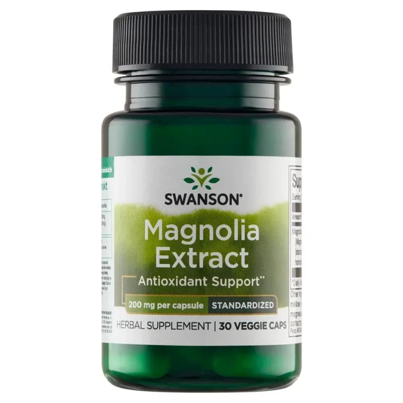 Swanson Magnolia Extract, magnolie, 30 capsule vegetariene — preț și oferte