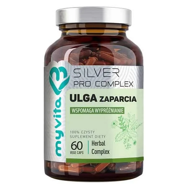 MyVita Silver Pro Complex ameliorarea constipației, 60 capsule vegetale — preț și oferte