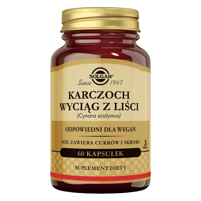Solgar Anghinare, extract din frunze, 60 capsule vegetale — preț și oferte