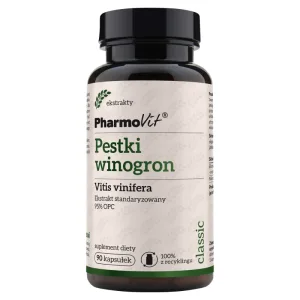 PharmoVit Extract de semințe de struguri cu OPC, 90 capsule
