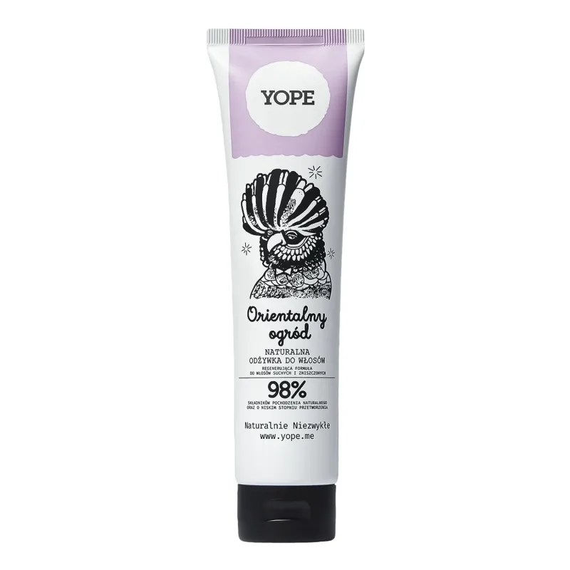 Yope Oriental Garden, balsam natural pentru păr uscat și deteriorat, 170 ml — preț și oferte