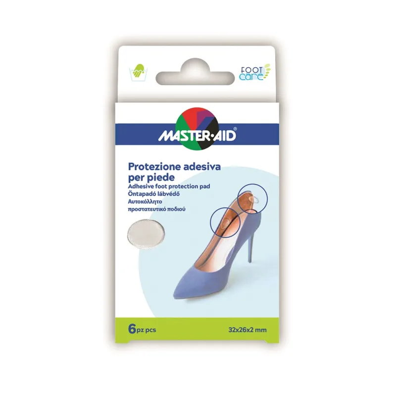 MASTER-AID Foot Care plasturi laba piciorului 32x26x2mm x6buc Origomedical — preț și oferte