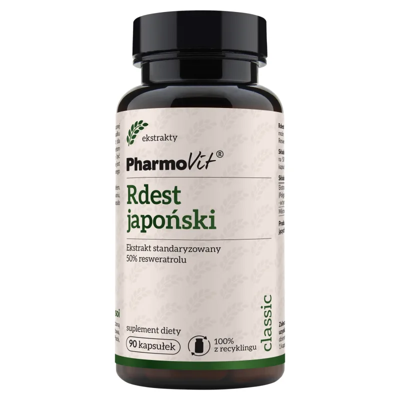 PharmoVit Crenguță japoneză, extract standardizat, 90 capsule — preț și oferte