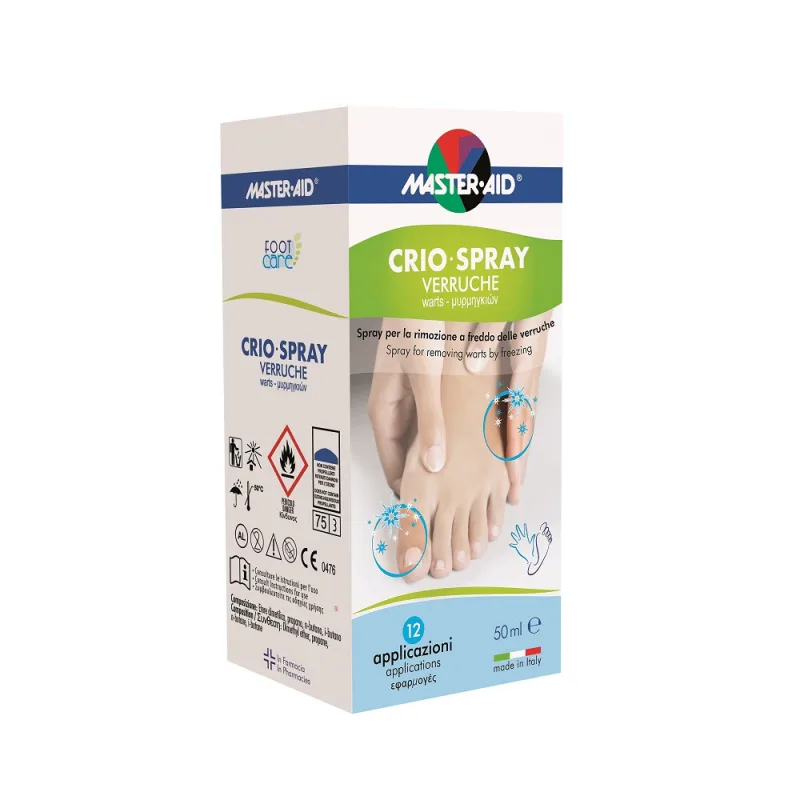 Spray pentru indepartarea negilor Crio Spray Verruche,Foot Care, 50 ml Origomedical — preț și oferte