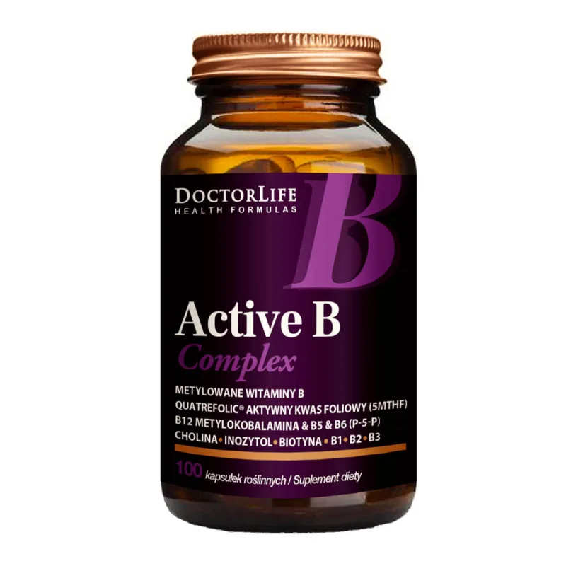 Doctor Life Active B Complex, 100 capsule vegetale — preț și oferte
