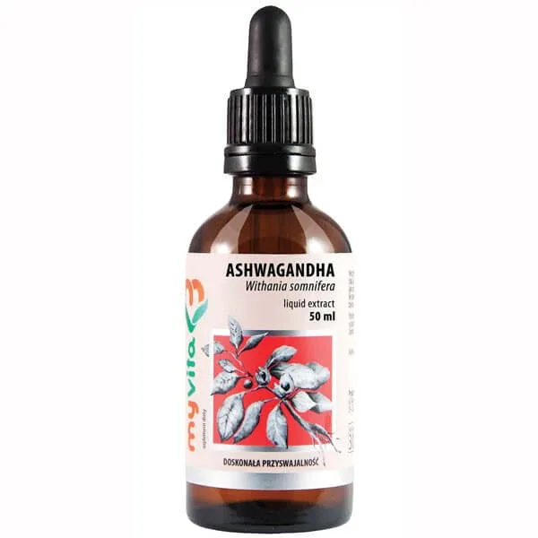 MyVita Ashwagandha, extract lichid, 50 ml — preț și oferte