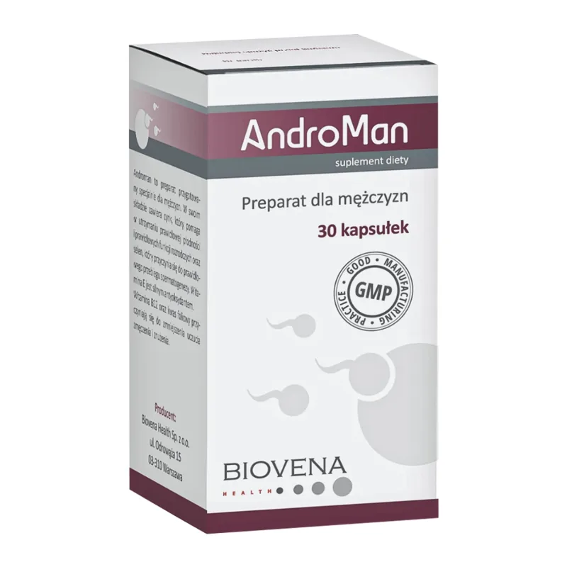 AndroMan, 30 capsule — preț și oferte