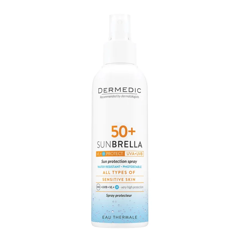 Dermedic Sunbrella, spray protector, SPF 50+, 150 ml — preț și oferte