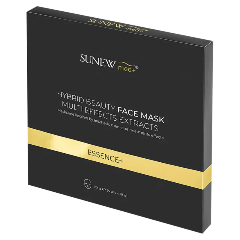 SunewMed+ Essence+, mască hibridă pe țesătură cu peptide și mucus de melc, 4 bucăți — preț și oferte