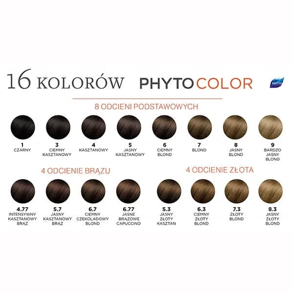 Phyto Color, vopsea de păr, 1 negru, 50 ml — preț și oferte