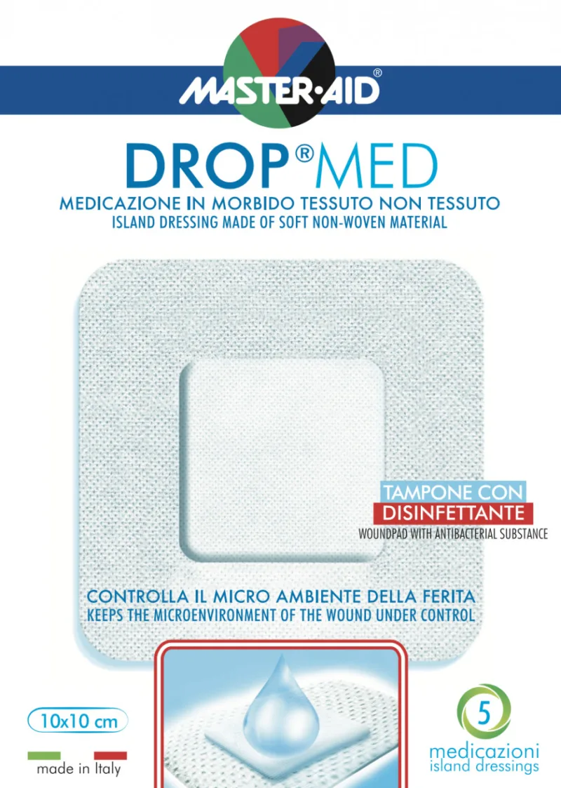 MASTER-AID Drop Med panasament postoperator 10x10cm x5buc Origomedical — preț și oferte