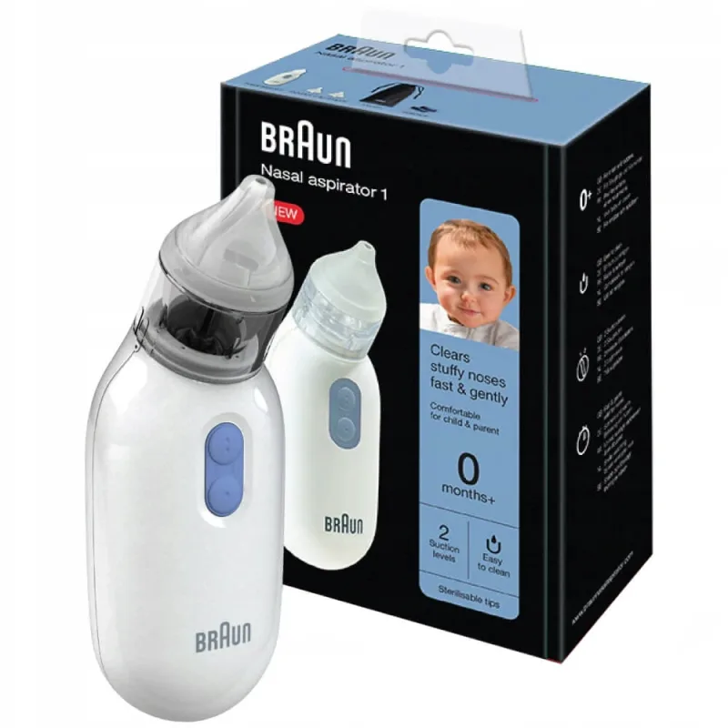 Braun BNA100, aspirator nazal electric — preț și oferte