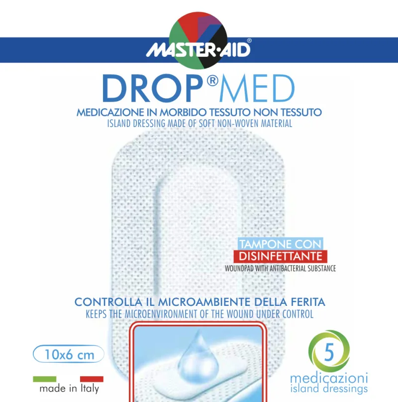 MASTER-AID Drop Med pansament postoperator 10x6cm x5buc Origomedical — preț și oferte
