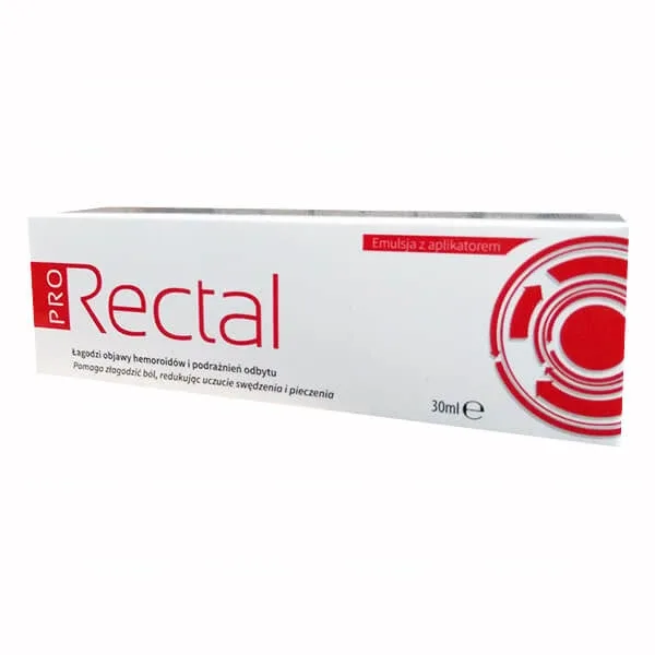 ProRectal, emulsie care ameliorează simptomele hemoroizilor și iritațiilor anale, 30 ml — preț și oferte