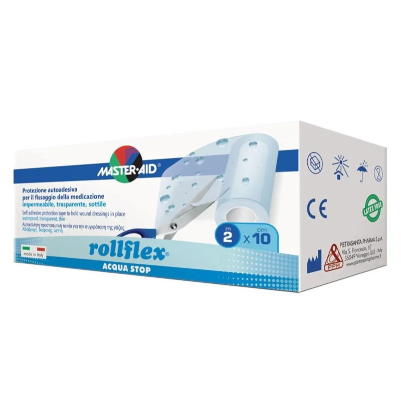 MASTER-AID ROLLFLEX Aqua Stop 2m x10cm Origomedical — preț și oferte