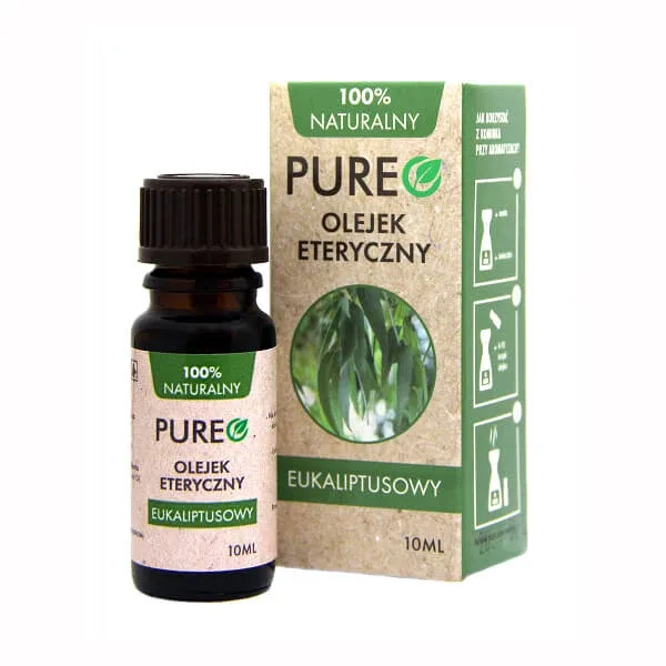 Pureo, ulei esențial de eucalipt, 10 ml — preț și oferte