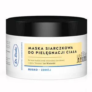 Dr Duda, mască cu sulfură pentru îngrijirea corpului, 200 g