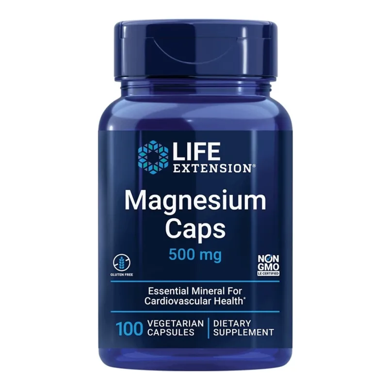 Life Extension Magnesium Caps, magneziu 500 mg, 100 capsule vegetale — preț și oferte
