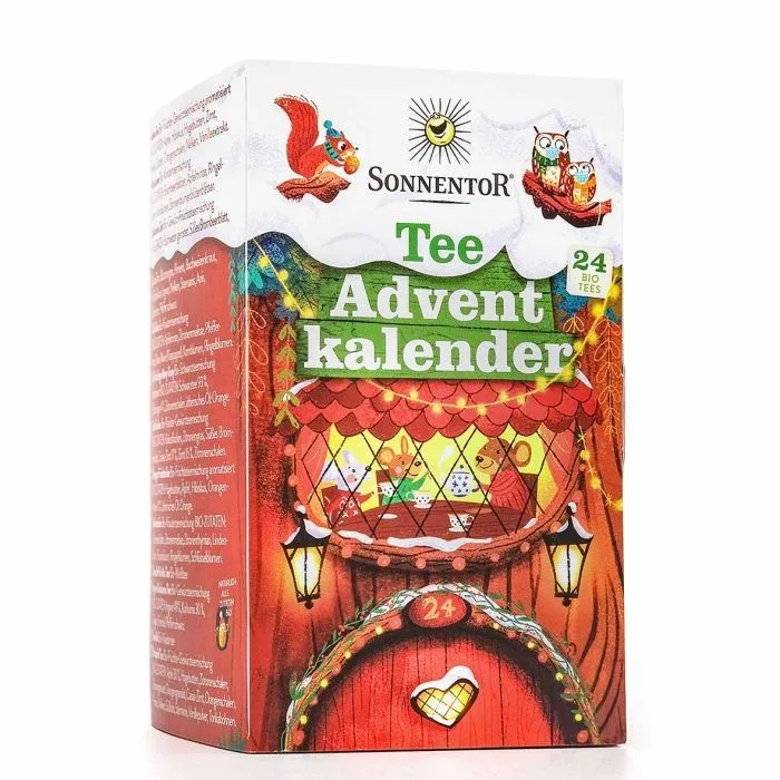 Ceai Bio, Mix Calendar de Craciun, 24 pliculete, Sonnentor — preț și oferte