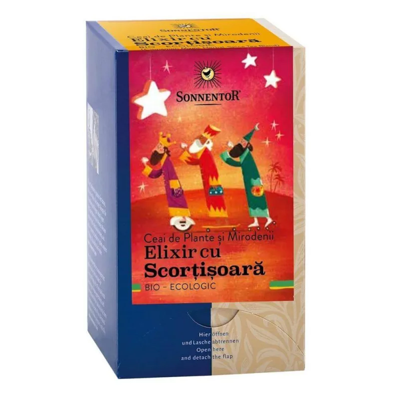 Ceai Elixir cu Scortisoara 18 plic, Sonnentor — preț și oferte