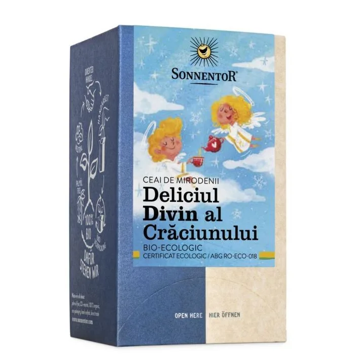 Ceai Deliciul divin al Craciunului ECO, 18 plicuri, Sonnentor — preț și oferte
