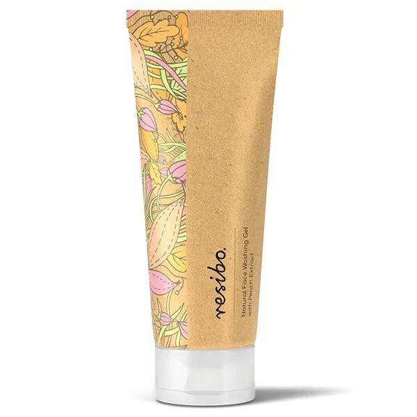 Resibo Rich Peach, gel natural de curățare facială cu extract de piersici, 125 ml — preț și oferte