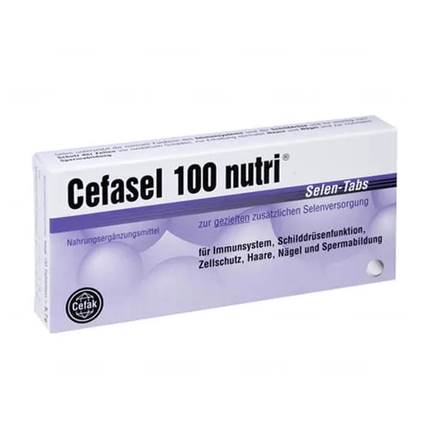 Cefasel 100 Nutri, 60 comprimate — preț și oferte