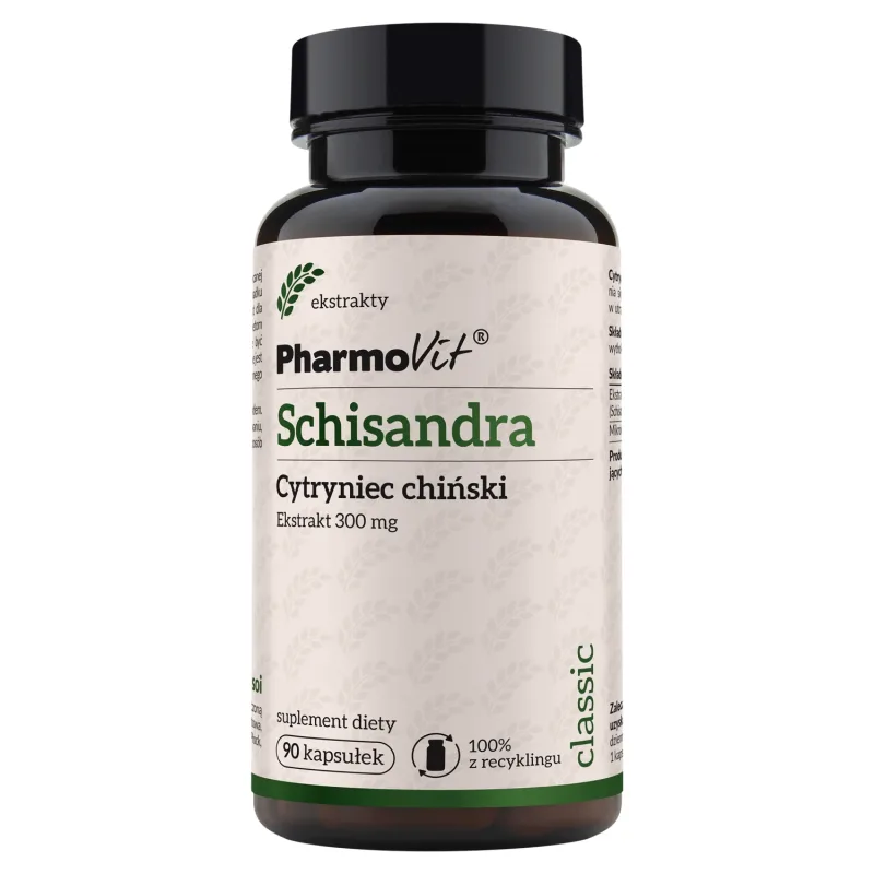 PharmoVit Schisandra, citronella chineză, 90 capsule — preț și oferte