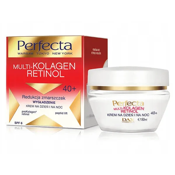 DAX Perfecta Multi Kolagen Retinol Cremă de zi și de noapte, 40+, 50 ml — preț și oferte