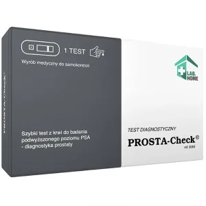 LabHome Prosta-Check, test de sânge pentru niveluri crescute de PSA, diagnostic de prostată, 1 buc