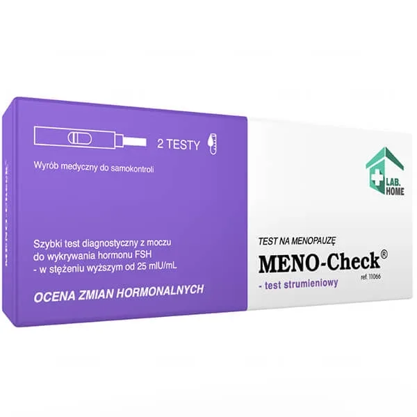 LabHome Meno-Check test, test menopauză, evaluarea modificărilor hormonale, 2 unități — preț și oferte