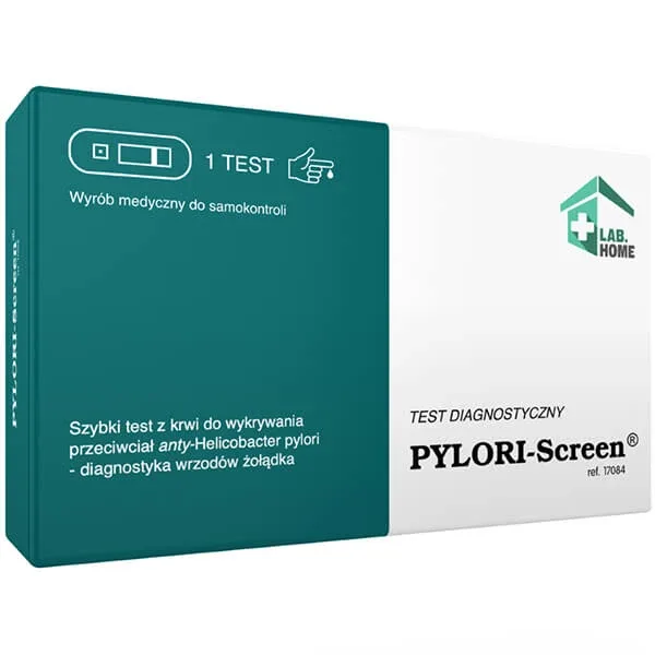 Pylori-Screen, test rapid pentru detectarea anticorpilor împotriva Helicobacter pylori, 1 buc — preț și oferte